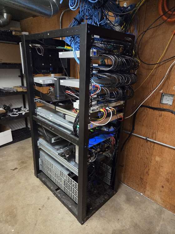 The same rack four years on