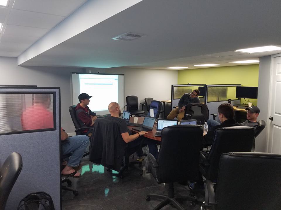 A Midwest IT shop meeting